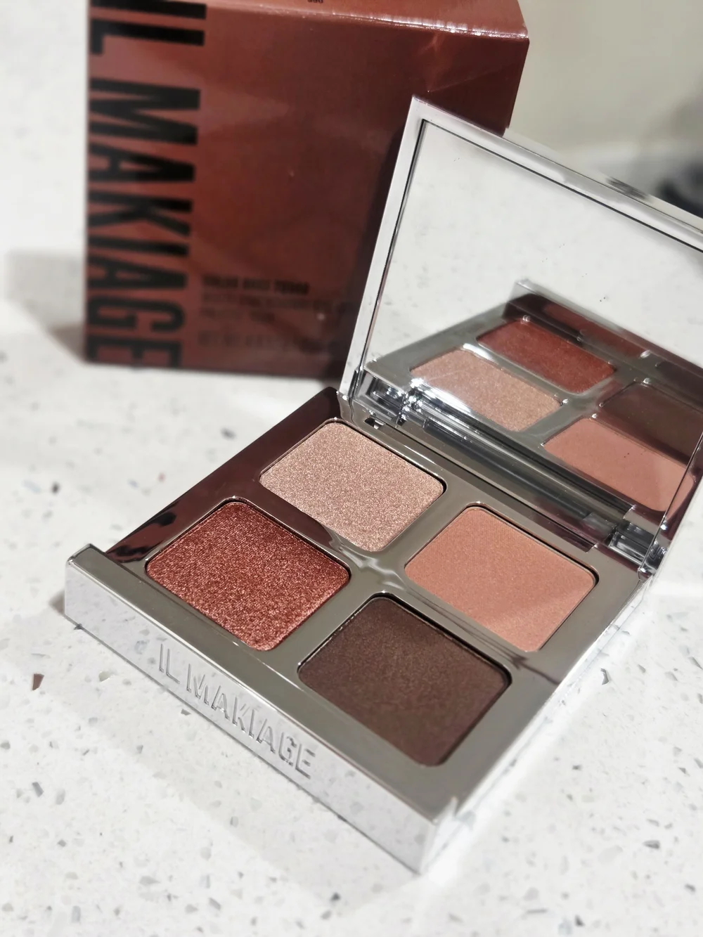 IL MAKIAGE Copper Rose Eyeshadow Quad - Color Boss Squad 990 REAL DEAL